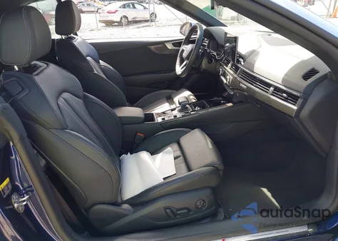 2024 Audi S5 Cabriolet Premium Plus Tfsi Quattro Tiptronic из США, поврежденный, VIN WAUW4GF56RN009471